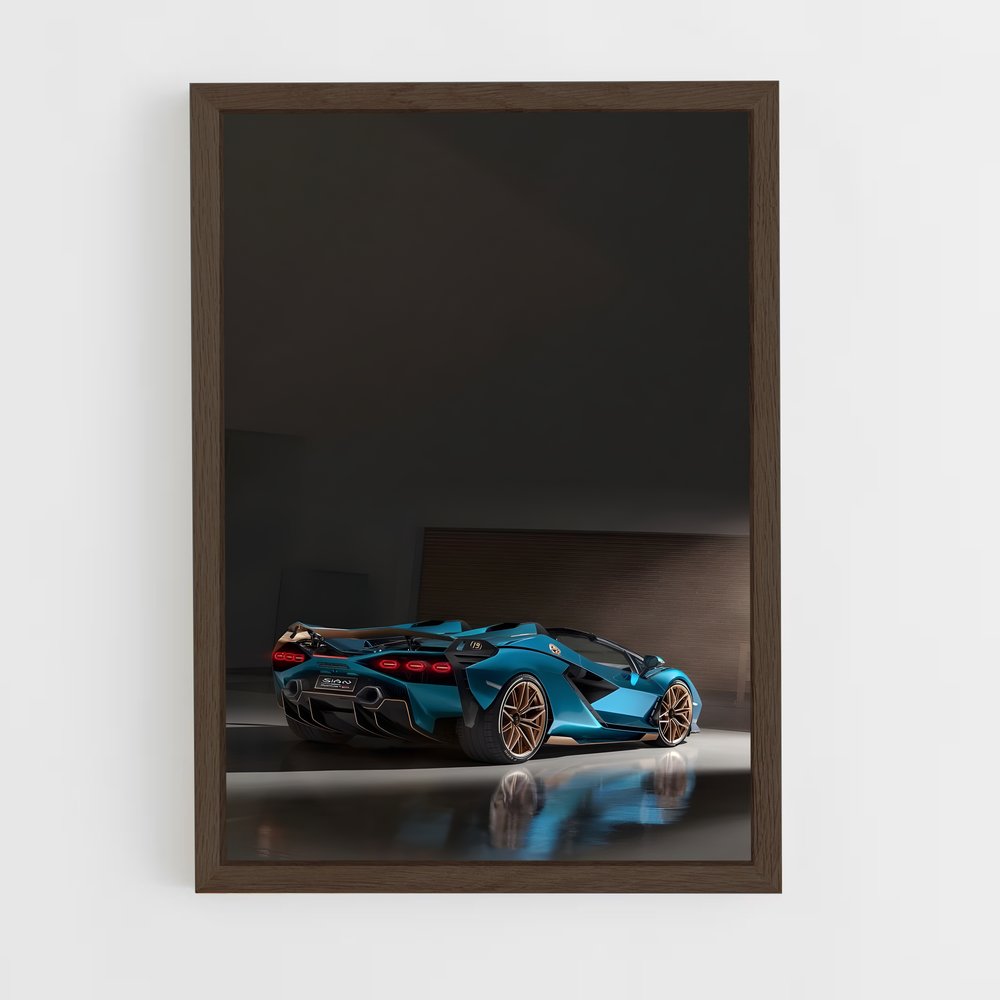 Poster Sian roadster – affiche Lamborghini (vue 5)